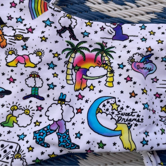 RVCA Colorful Patterned Bikini Set - Picture 11 of 11